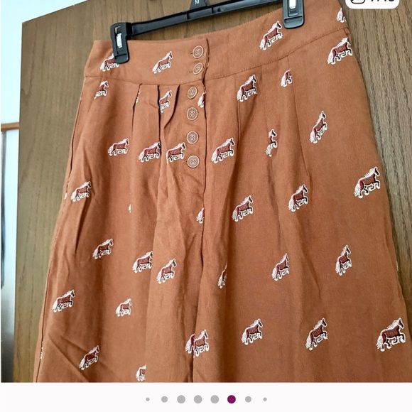 FARM Rio Caramel Embroidered
Horses Trousers - Picture 7 of 9